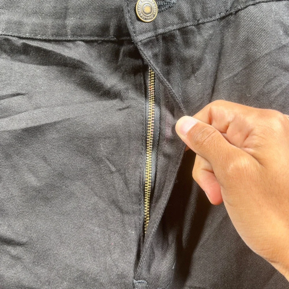 Boulder Creek Cargo Shorts Mens 56 Big Dark Gray Cotton Multi-Pocket Flat Front